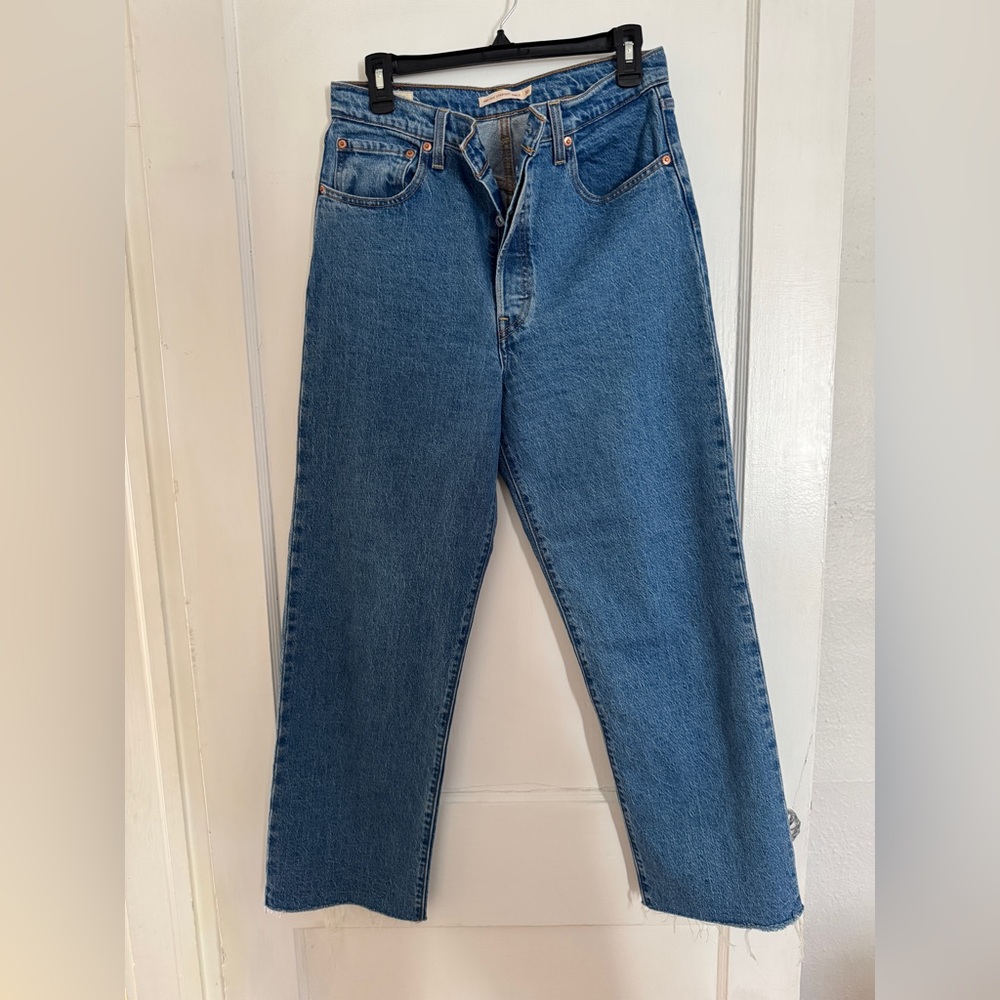 Levi's Ribcage Straight Ankle Jeans